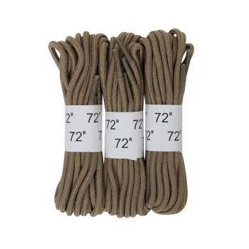 72" Boot Laces - 3 Pack