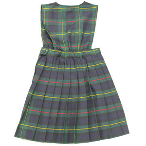 Plaid School Uniform Jumper V-Front Knife Pleats Style 62