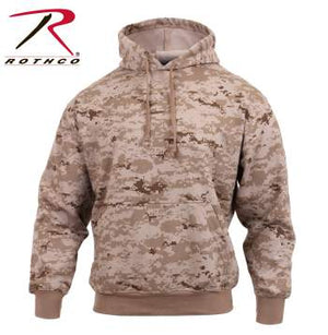 Camo Pullover Hooded Sweatshirt