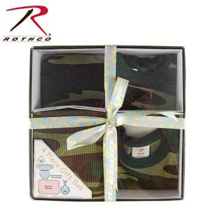 Infant 4 Piece Camo Boxed Gift Set