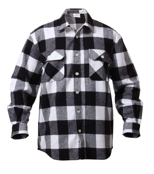 Heavy Weight Plaid Flannel Shirt