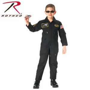 Kid's Flight Coverall With Patches