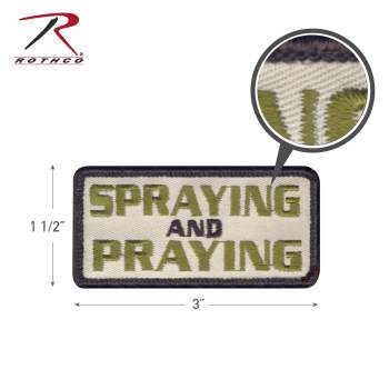 Spraying and Praying Morale Patch