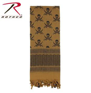 Skulls Shemagh Tactical Desert Keffiyeh Scarf