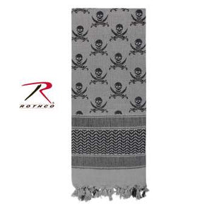 Skulls Shemagh Tactical Desert Keffiyeh Scarf