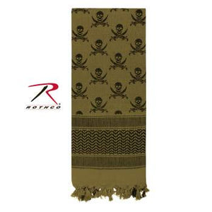 Skulls Shemagh Tactical Desert Keffiyeh Scarf