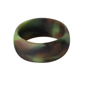 Camo Silicone Band / Rubber Wedding Ring