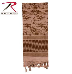 Digital Camo Shemagh Tactical Desert Keffiyeh Scarf