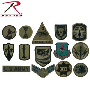 Subdued Military Assorted Military Patches