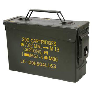 GI .30 & .50 Caliber Ammo Cans - Surplus