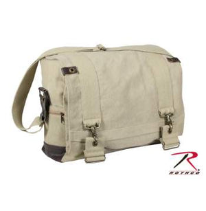 Vintage Canvas B-15 Pilot Messenger Bag