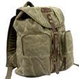  Schooluniforms.com - uniforms  uniforms online 9168 STONE WASHED OLIVE DRAB H/W BACKPACK W/LEATHER ACCENTS - SchoolUniforms.com