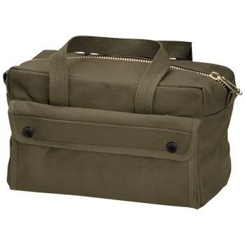 G.I. Type Mechanics Tool Bag With Brass Zipper