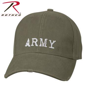 Vintage Army Low Profile Cap