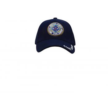 U.S. Coast Guard Deluxe Low Profile Insignia Cap