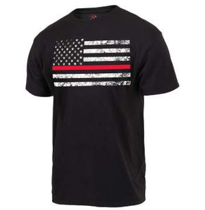 Thin Red Line Flag T-Shirt