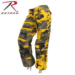 Womens Paratrooper Colored Camo Fatigues