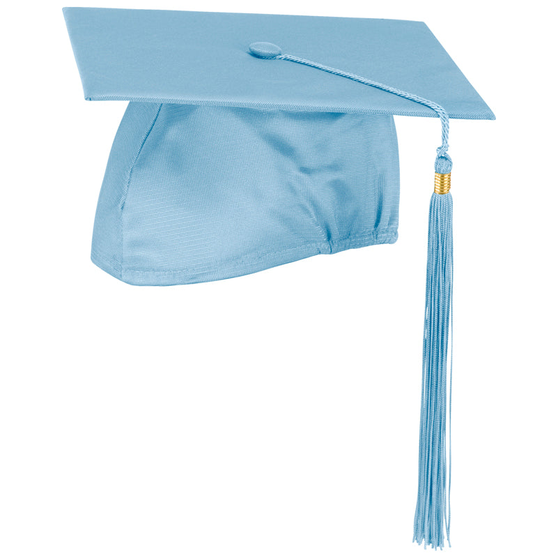 Light Blue Cap And Tassel Matte Finish