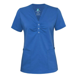  Adar - uniforms Medical Uniform Tops uniforms online Adar Indulgenc Jr. Fit Scarf Neck Top - SchoolUniforms.com