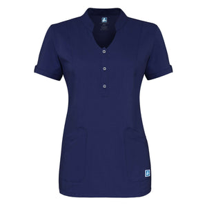  Adar - uniforms Medical Uniform Tops uniforms online Adar Indulgenc Jr. Fit Womens Keyhole Top - SchoolUniforms.com