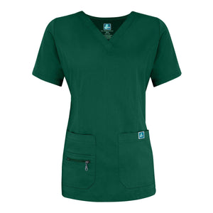  Adar - uniforms Medical Uniform Tops uniforms online Adar Indulgence Jr. Fit Enhanced V-neck Top - SchoolUniforms.com