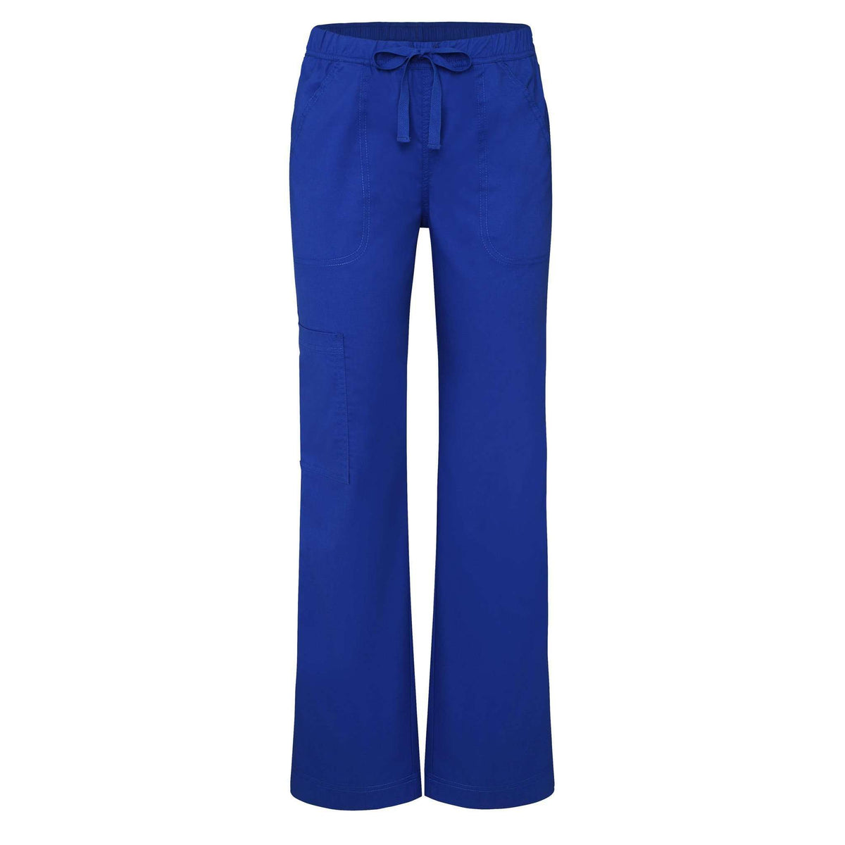  Adar - uniforms Medical Uniform Pants uniforms online Adar Pop-Stretch Junior Fit Mid Rise Straight Leg Drawstring Cargo Pants - SchoolUniforms.com