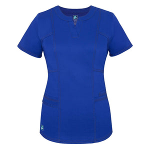  Adar - uniforms Medical Uniform Tops uniforms online Adar Pop-Stretch Junior Fit Semi-V Seamed Top - SchoolUniforms.com