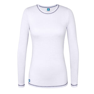  Adar - uniforms Medical Uniform T-Shirts uniforms online Adar Pop-Stretch Long Sleeve Fitted Tee - SchoolUniforms.com