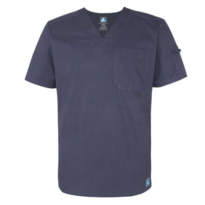  Adar - uniforms Medical Uniform Tops uniforms online ADAR Pop-Stretch Mens Contemporary Vneck Top - SchoolUniforms.com