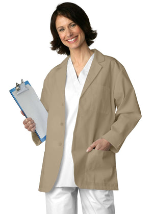  Adar - uniforms Medical Uniform Lab Coats uniforms online Adar Universal 31" Unisex Classic Consultation Coat - SchoolUniforms.com