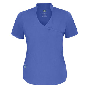  Adar - uniforms Medical Uniform Tops uniforms online Adar Universal Asian Style Solid Trim Top - SchoolUniforms.com