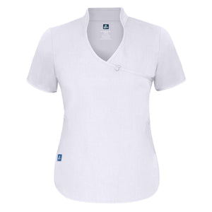  Adar - uniforms Medical Uniform Tops uniforms online Adar Universal Asian Style Solid Trim Top - SchoolUniforms.com