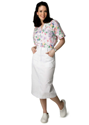  Adar - uniforms Medical Uniform Skirts uniforms online Adar Universal Jeans Skirt Twill - SchoolUniforms.com