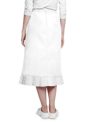  Adar - uniforms Medical Uniform Skirts uniforms online Adar Universal Pleat Flounce Skirt - SchoolUniforms.com