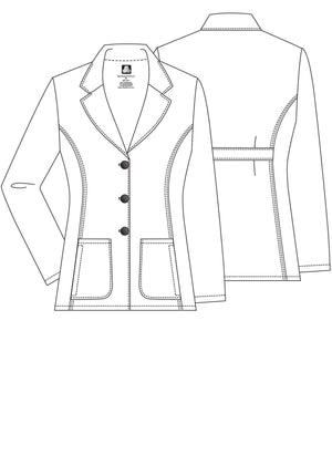  Adar - uniforms Medical Uniform Lab Coats uniforms online ADAR Universal  Womens  28" Tailored Consultation Coat - SchoolUniforms.com