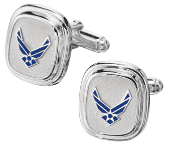  frankbeeinc - uniforms  uniforms online Air Force Classic Sterling Cuff Links Sterling Silver - SchoolUniforms.com