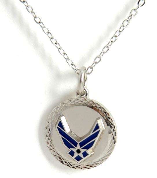  frankbeeinc - uniforms  uniforms online Air Force Pendant Diamond Cut - SchoolUniforms.com