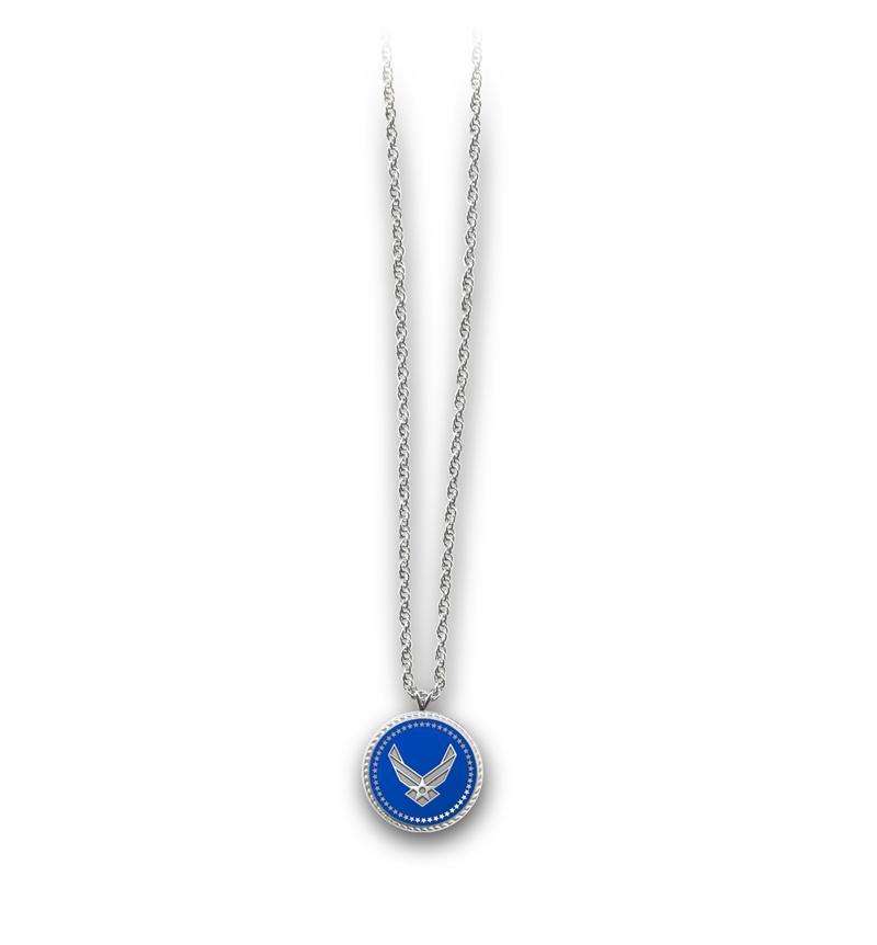  frankbeeinc - uniforms  uniforms online Air Force Presidential Series Necklace Silver Tone - SchoolUniforms.com