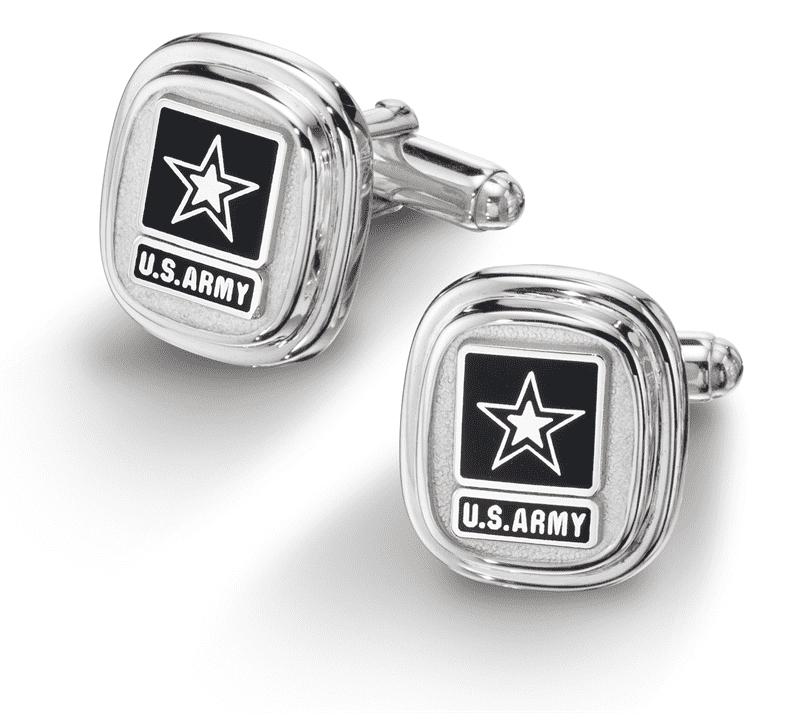  frankbeeinc - uniforms  uniforms online Army Classic Sterling Cuff Links Sterling Silver - SchoolUniforms.com