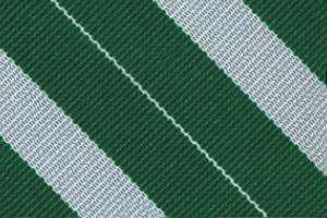  Schooluniforms.com - uniforms  uniforms online Bar Stripe Clip-On Uniform Ties- 6-Pack 719 Green/Silver - SchoolUniforms.com