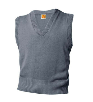  A+ - uniforms Sweaters uniforms online Classic v-neck pullover sweater vest - SchoolUniforms.com