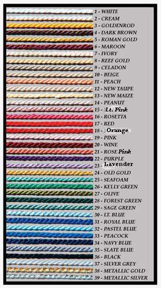  Schooluniforms.com - uniforms  uniforms online Dark Brown Honor Cords - SchoolUniforms.com