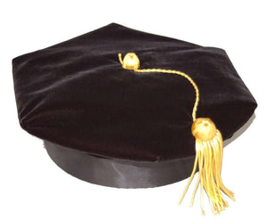  Graduation Gown - uniforms graduation uniforms online Deluxe Doctoral Package Velvet Options - SchoolUniforms.com