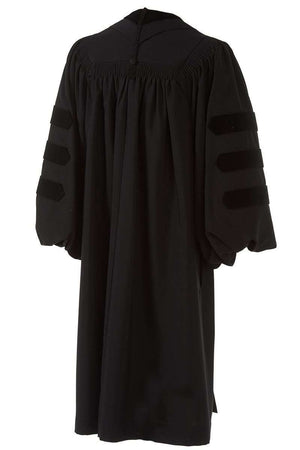  Graduation Gown - uniforms graduation uniforms online Deluxe Doctoral Package Velvet Options - SchoolUniforms.com