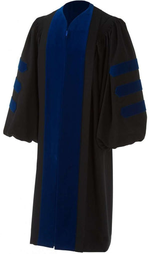  Graduation Gown - uniforms graduation uniforms online Deluxe Doctoral Package Velvet Options - SchoolUniforms.com