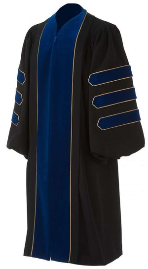  Graduation Gown - uniforms graduation uniforms online Deluxe Doctoral Package Velvet Options - SchoolUniforms.com