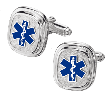  frankbeeinc - uniforms  uniforms online Emt Classic Sterling Cufflinks Solid Sterling Silver - SchoolUniforms.com