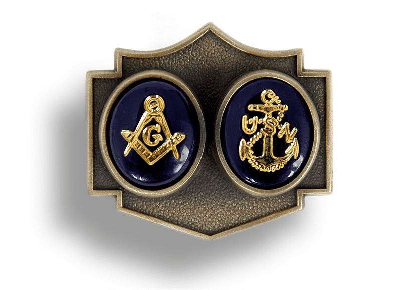  frankbeeinc - uniforms  uniforms online Navy Bronze Lapel Pin Bronze - SchoolUniforms.com